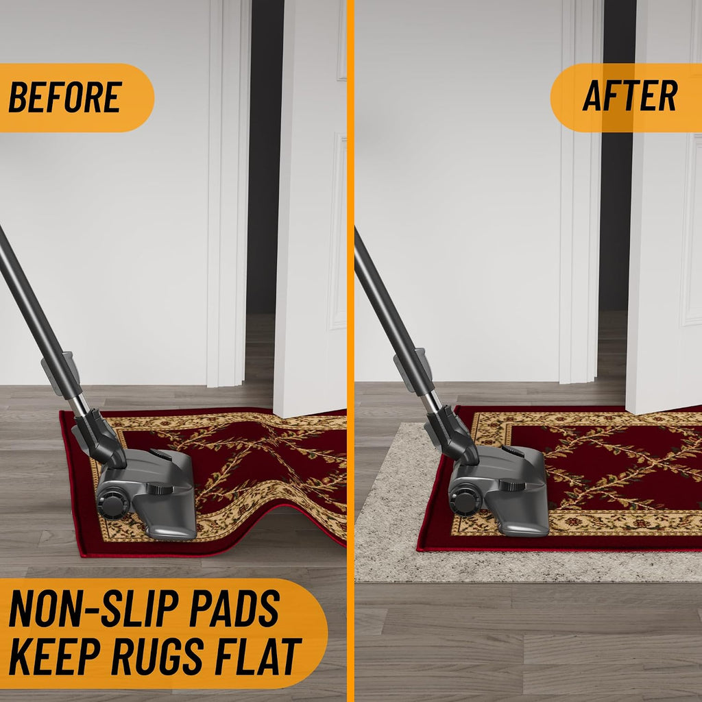 Non Slip Rug Pad Grip 3x8 1/8 Thick, Protection for Any Flooring Surface, Keep Your Runner Rug and Area Rugs