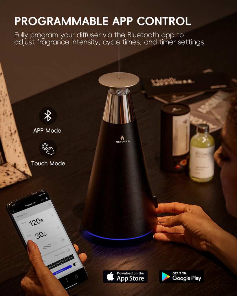 Alloy Edition Scent Machine, Hotel‐Grade Waterless Diffuser