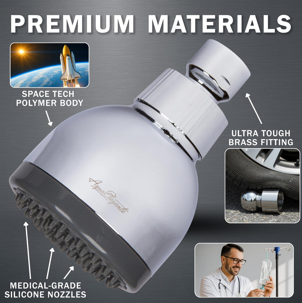 High Pressure Shower Head - 1.8 GPM - Polished Chrome