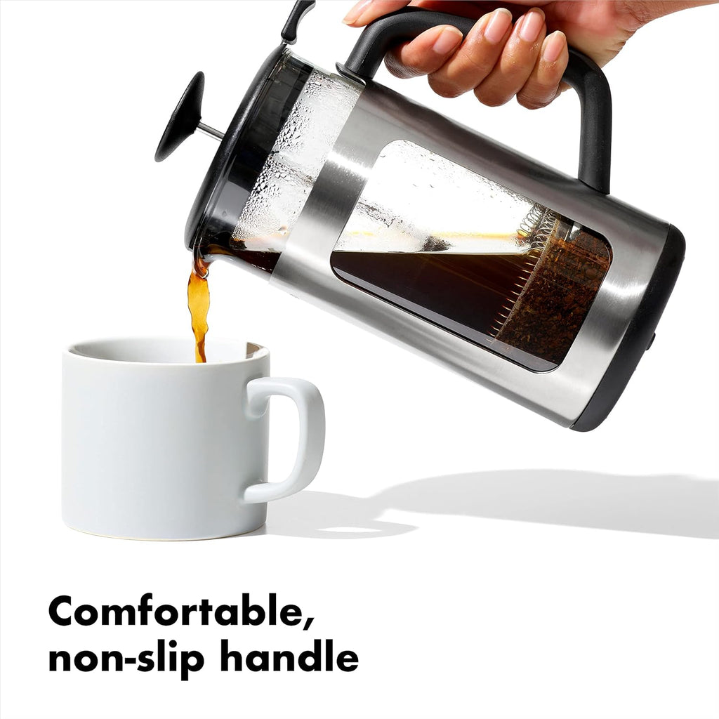 Brew Stainless Steel French Press Coffee Maker - 32oz