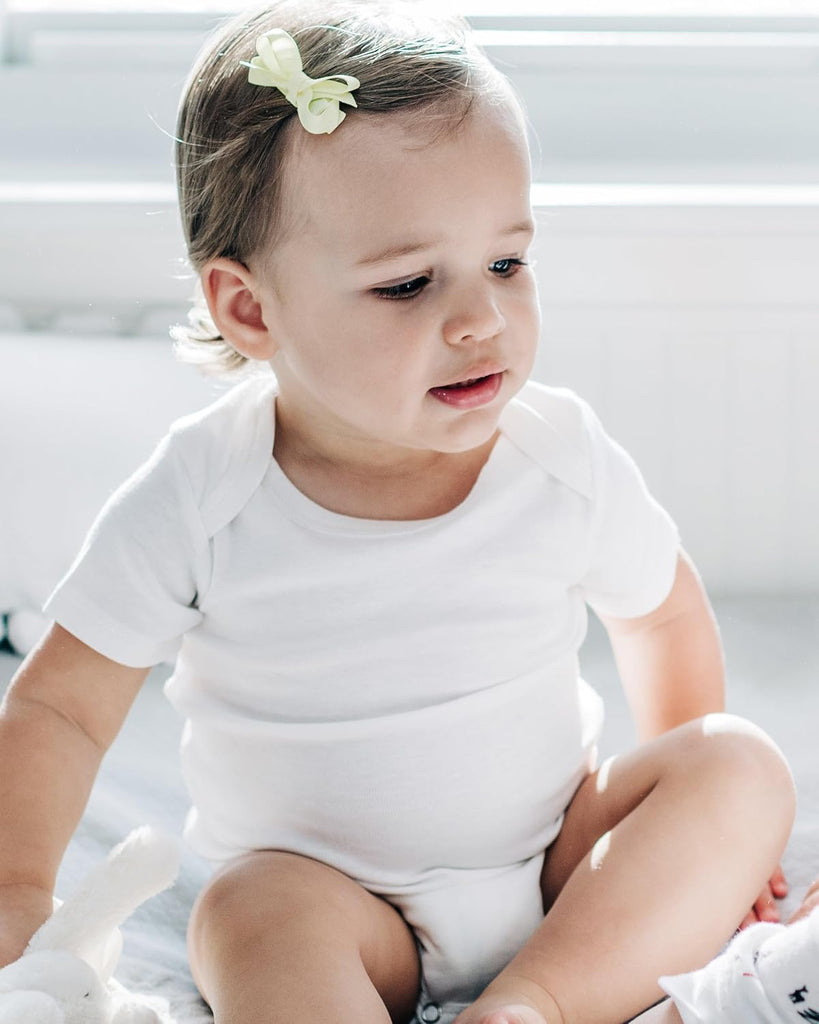 Bamboo Viscose Short Sleeve Bodysuit Baby, Unisex Baby