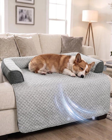 Cooling Dog Bed/Mat for Couch, Medium Size Cooling Mat for Dog