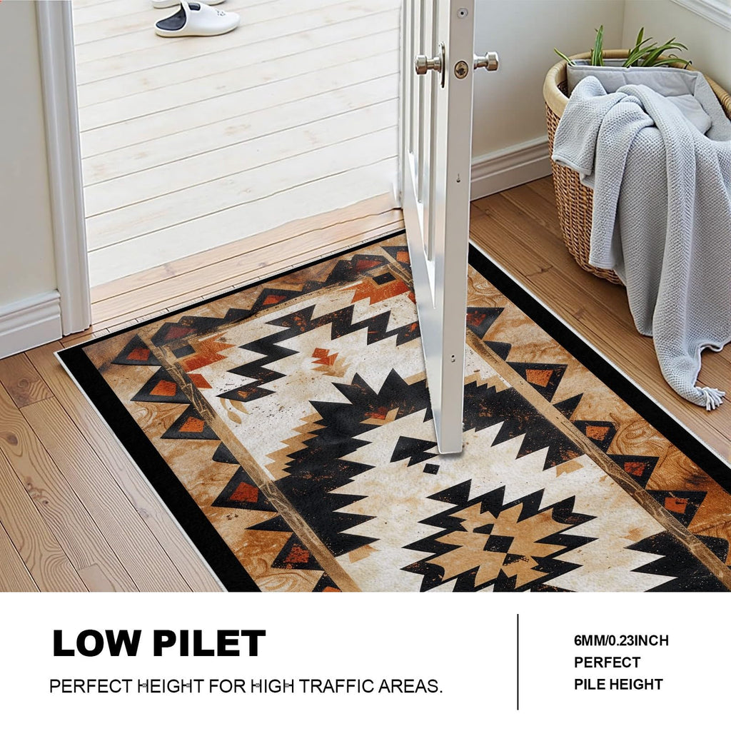 Native American Runner Rug, Western Rug