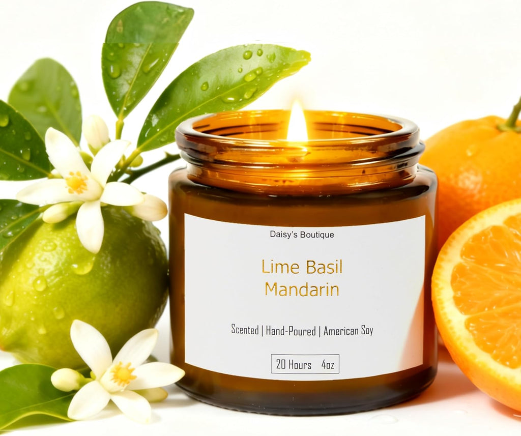 Scented Candles Aromatherapy Candle Gift Present Set Soy Wax Long Lasting Gift Birthday Mother's Day Thanksgiving 3 - Set of 3