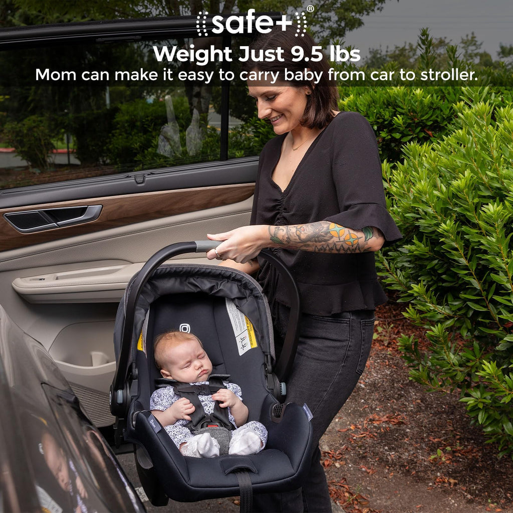 Diono LiteClik 30 R SafePlus Infant Car Seat and Base, Rear-Facing for Infants 4-30lbs, SafePlus Engineering, with