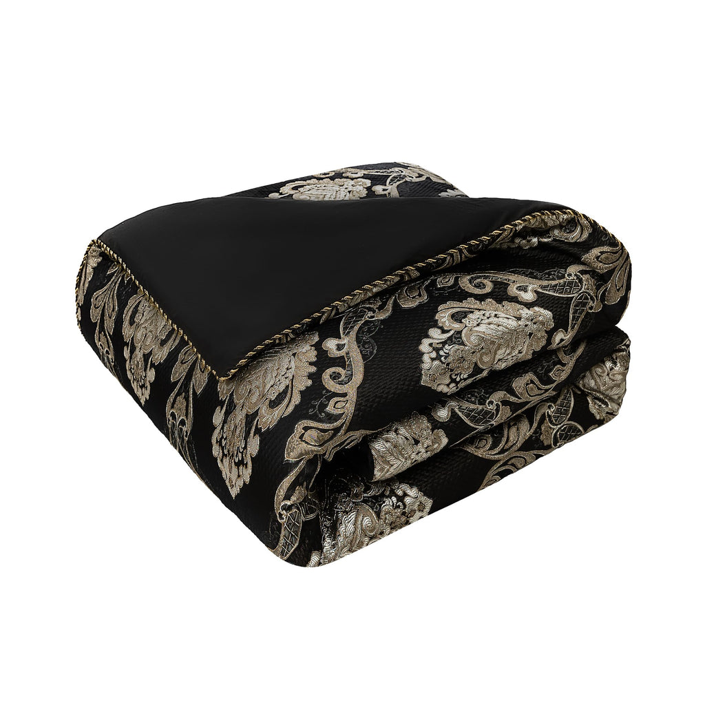 9-Piece Comforter Set, European Damask Bedding Set