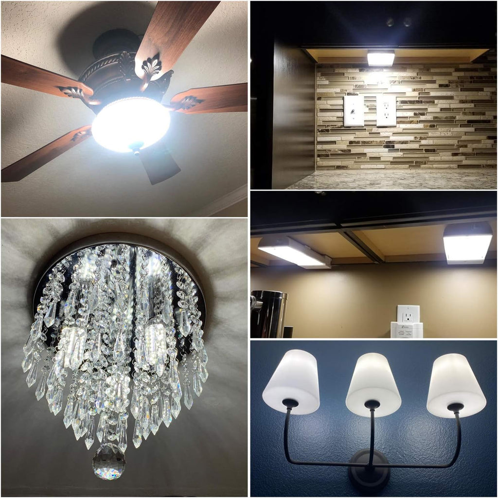 LED Light Bulb 100w Equivalent 1200 Lumen 3000K Warm Daylight White 12W LED Bulb E26 Base Non-Dimmable Ceiling Fan