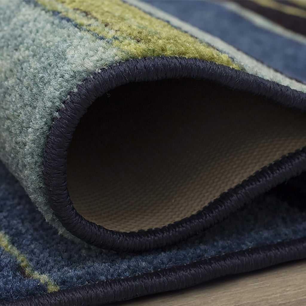 Rainbow Stripe Area Rug - Multicolor - Perfect