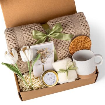 Gift Baskets for Women, Birthday Gifts for Women, Self Care Gift Baskets Care Package, Thank You, Get Well, Sympathy