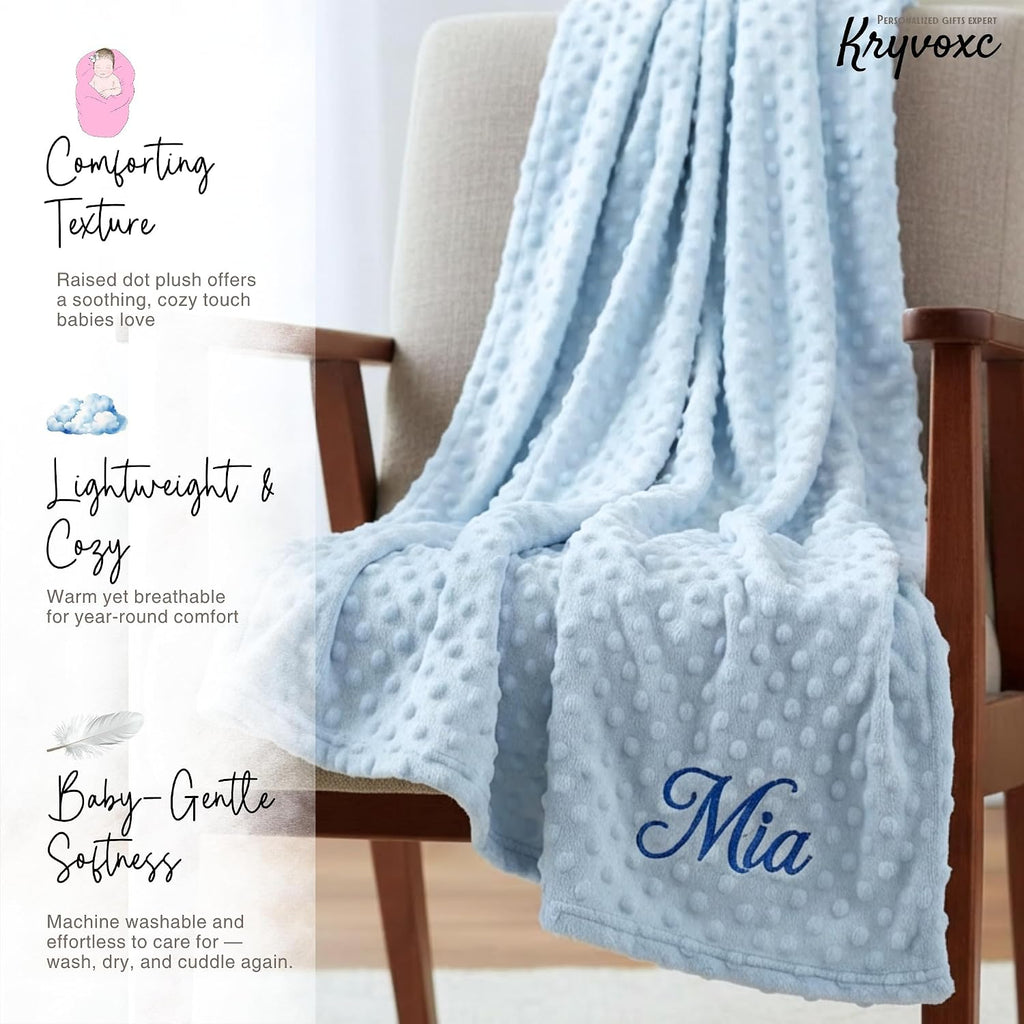 Blanket and Plush Bunny Set, Custom Blankets and Rabbit