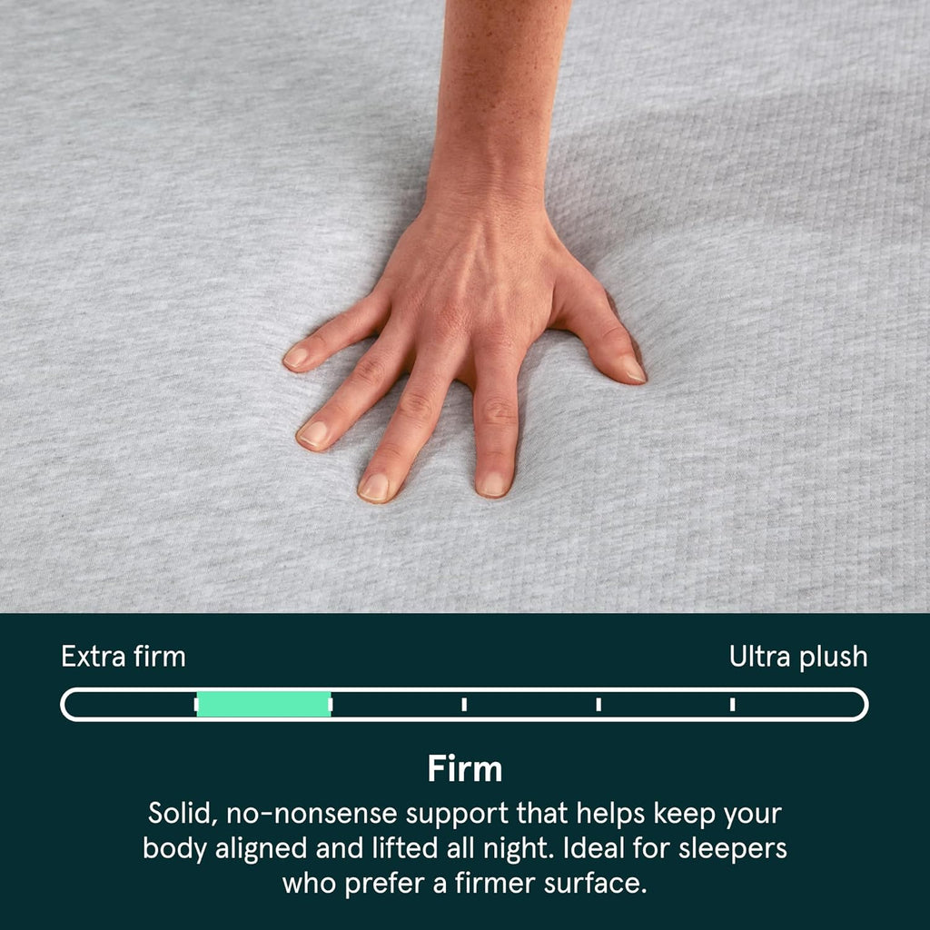 Kin Firm 6" Adaptive Foam Full Mattress in a Box | CertiPUR-US certified, 10 Year Limited Warranty, 100-Night Trial