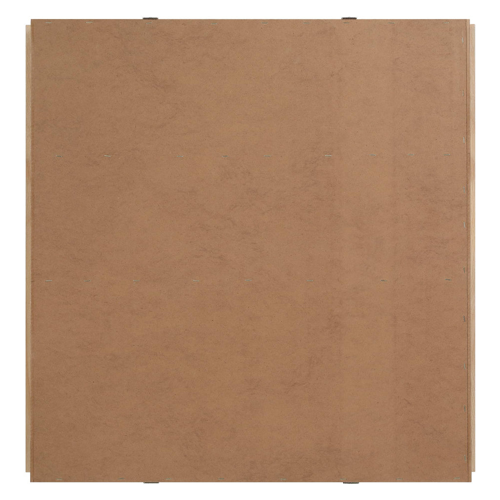 Wyndham Tri-View Medicine Cabinet, 24", White Oak