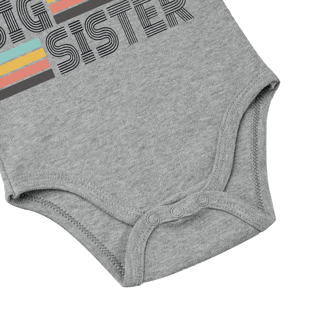 Big Sister Baby Bodysuit Big Sis Baby Bodysuits Romper Promoted to Sister Babies Clothes