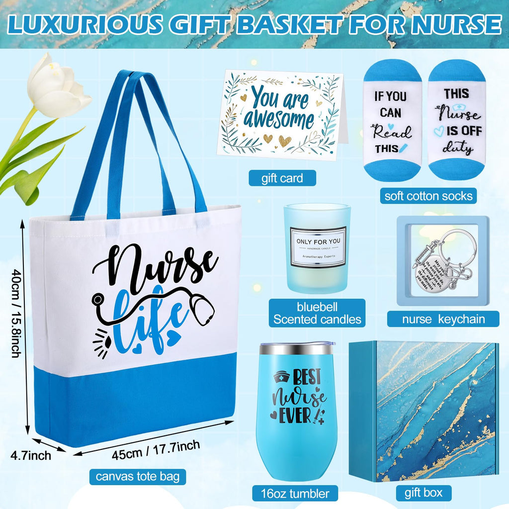 7 Pcs Christmas Gift for Nurse Nurses Appreciation Gifts