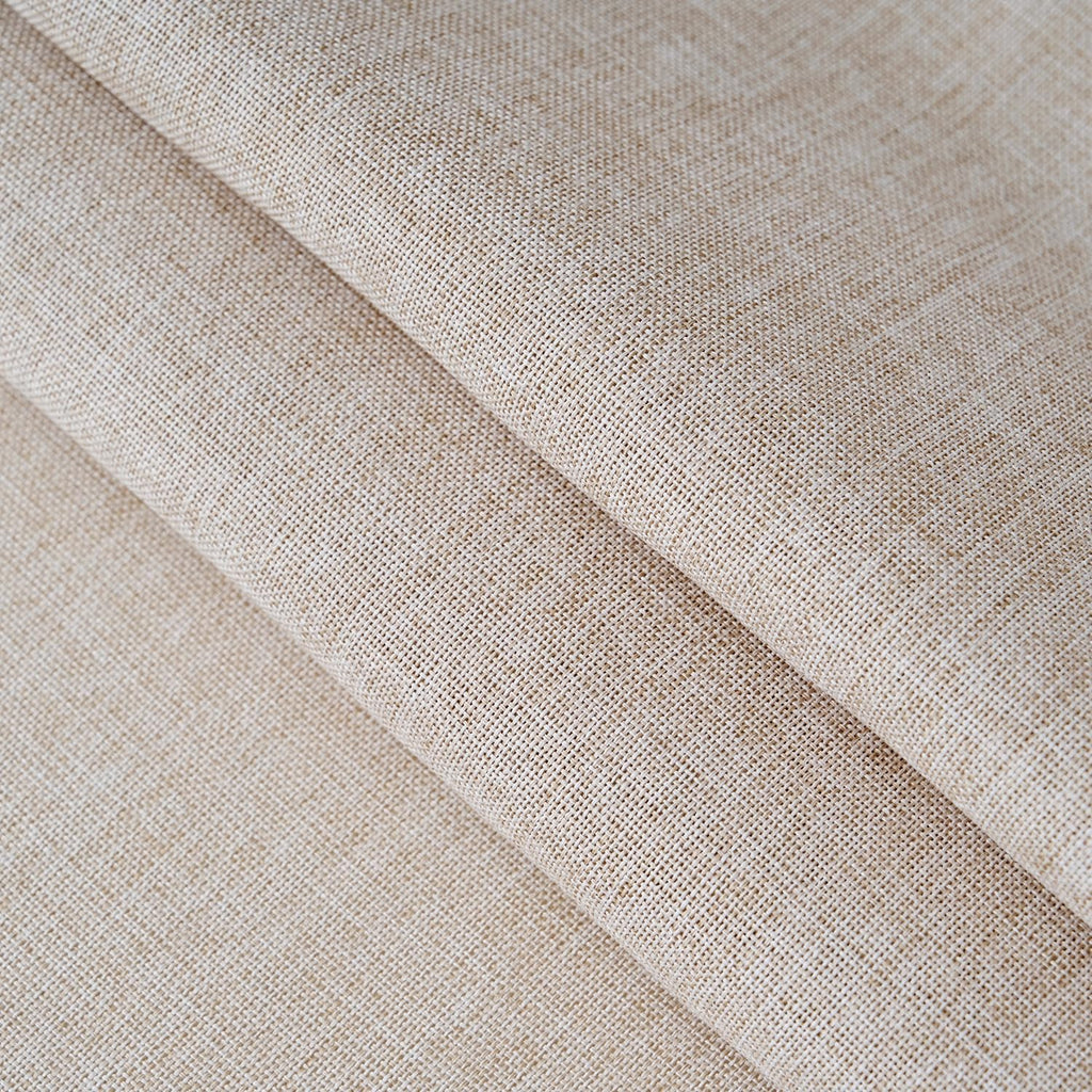 Oatmeal Linen Tablecloth 6ft, Rustic Table Cloth Rectangular Water Resistant Farmhouse Table Cover Dining Party