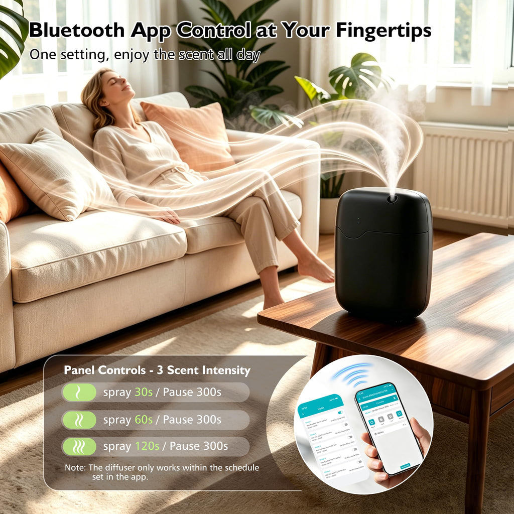 Waterless Essential Oil Diffuser Cold Air Scent Diffuser Hotel