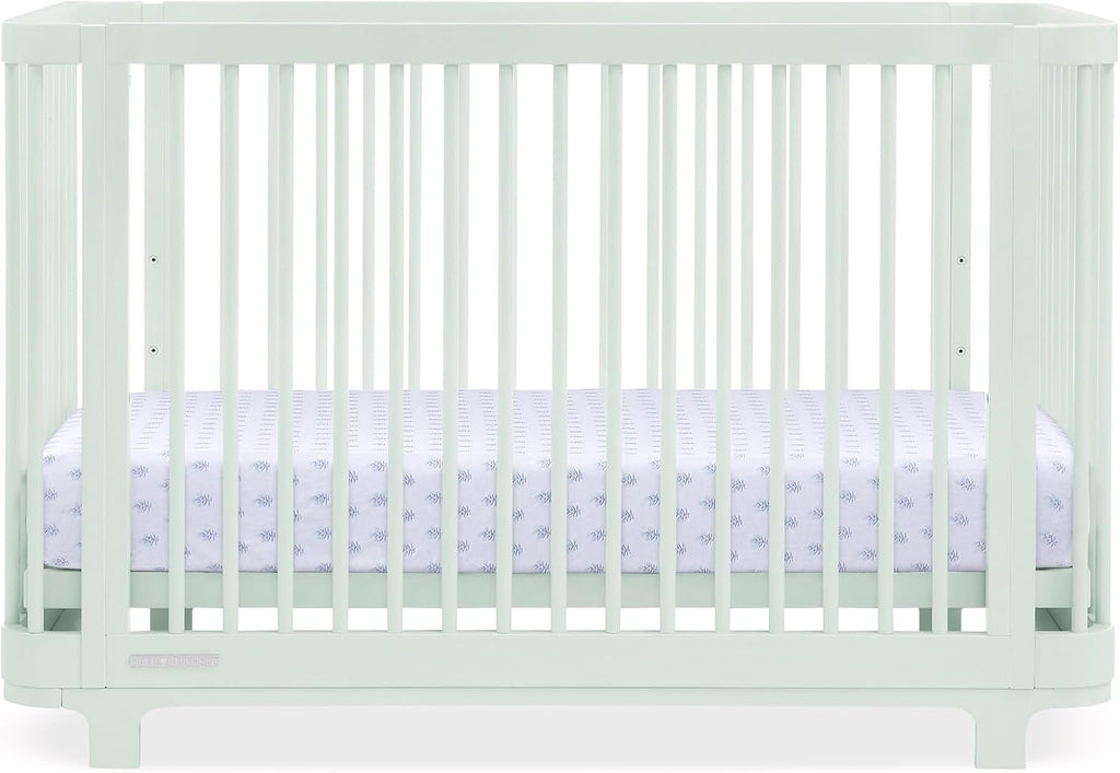 Nest 4-in-1 Convertible Crib, Light Sage
