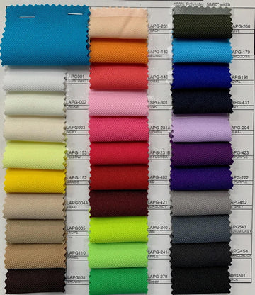 Ad Fabric, Polyester Gabardine Fabric | Polyester Suiting Fabric | 58" Wide | Sold by Yards| Polyester Twill