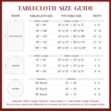 Linen World Hemstitch Linen Tablecloth,French Linen White Tablecloth 90" x 60" Inch,Washable Rectang