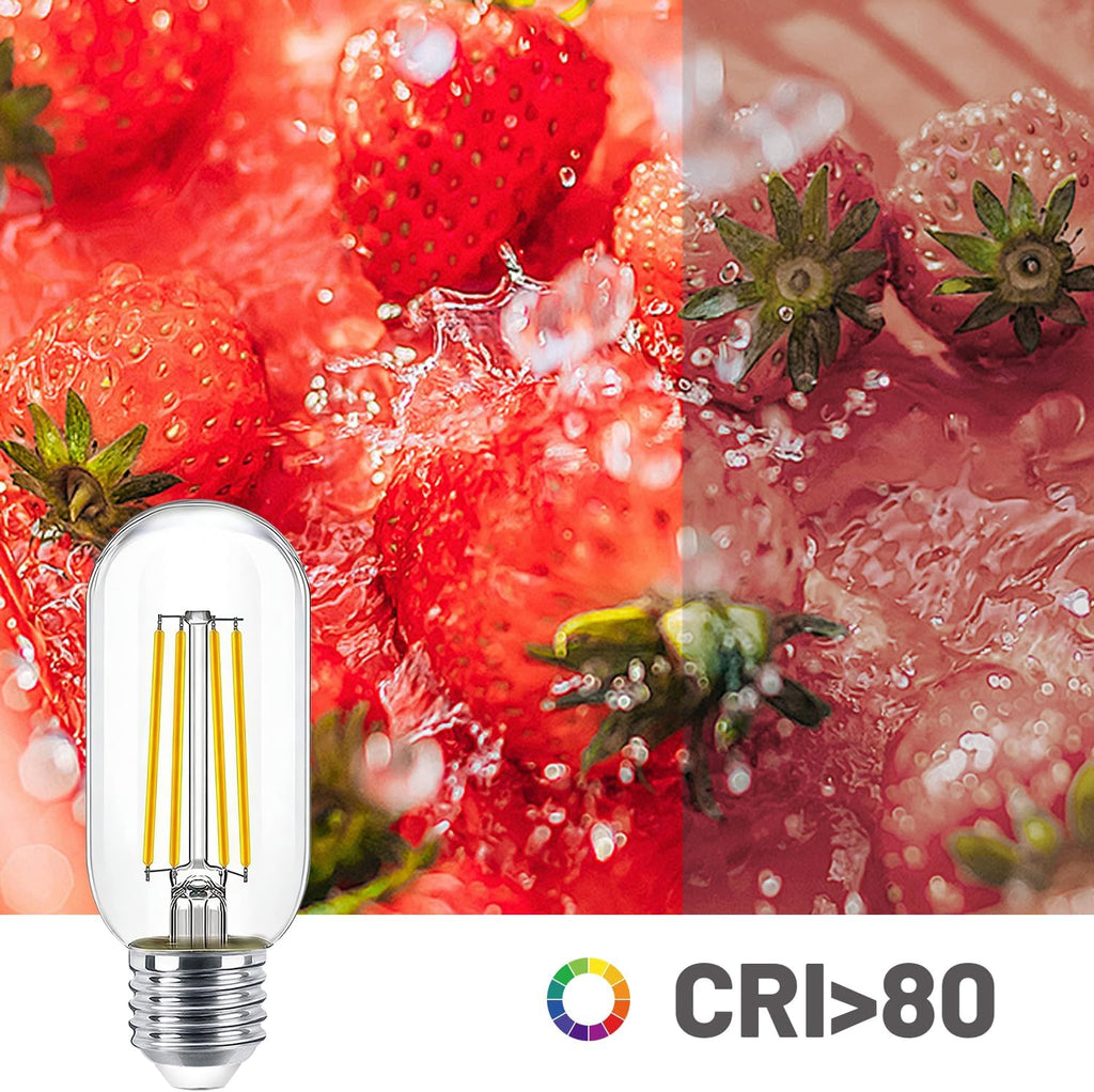 E26 Dimmable LED Edison Bulb 60W 2700K Warm White
