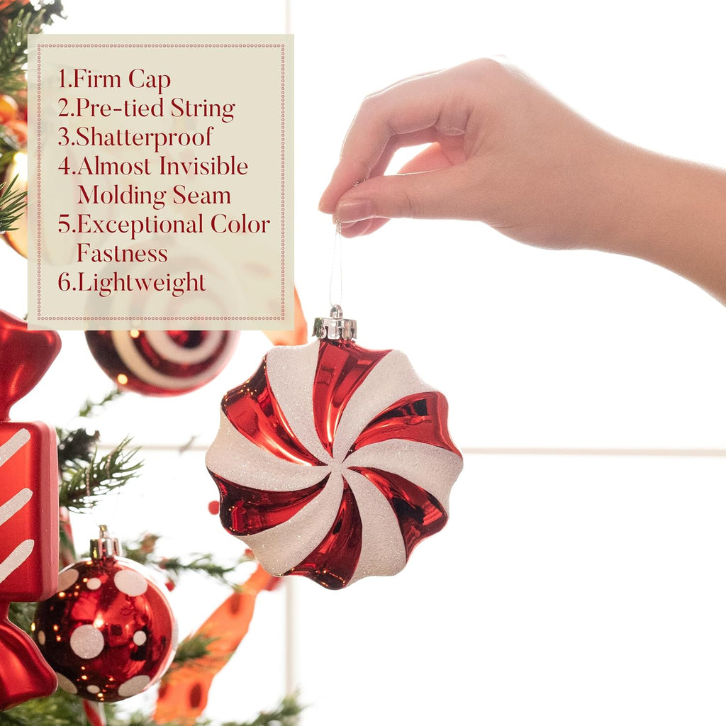 Christmas Ornaments Tree Decorations Set - Set of 108