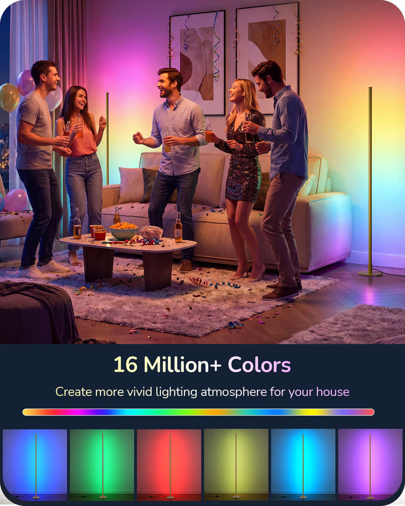 Floor Lamps, Smart App & Remote Control
