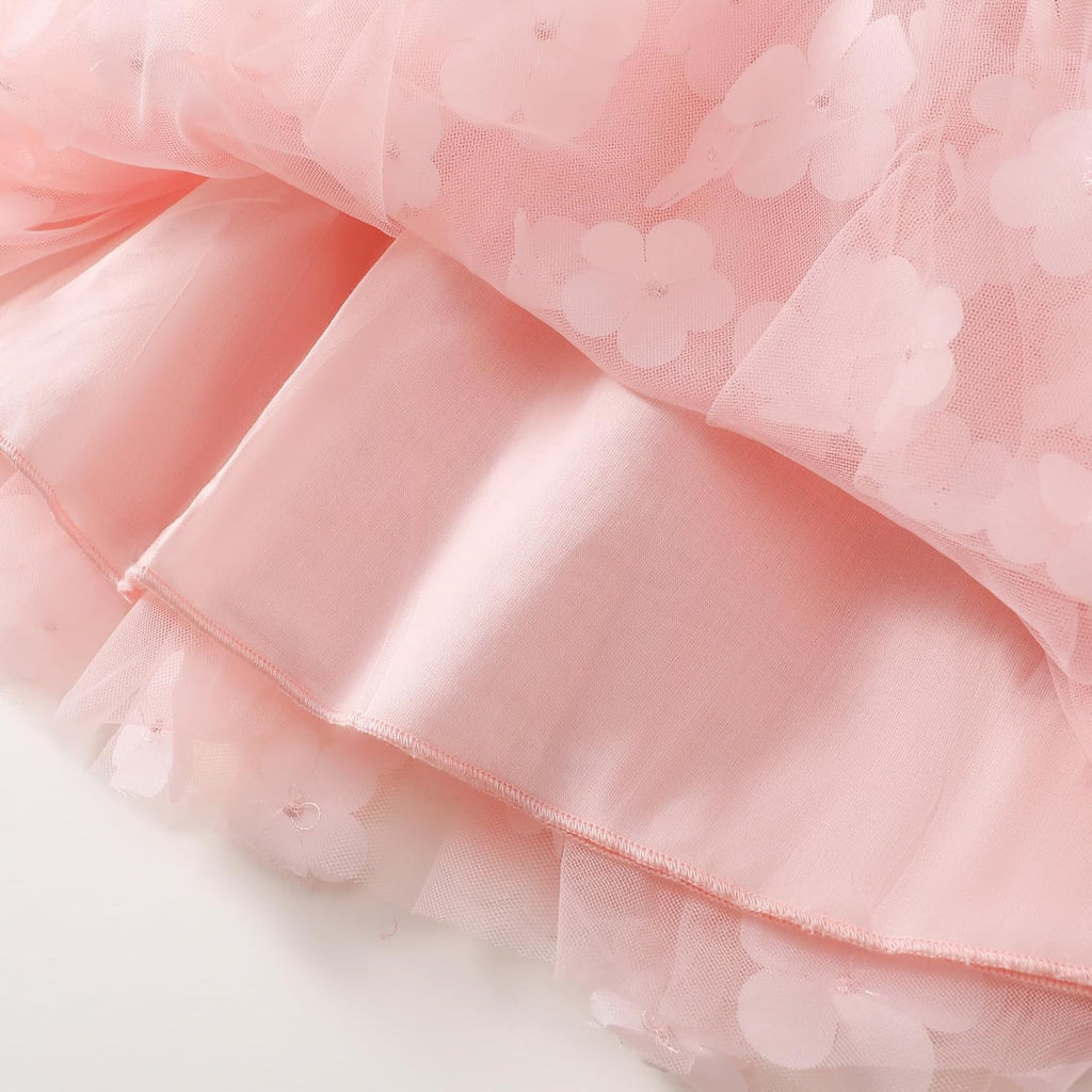Baby Girl Tutu Skirt Flower Tulle Skirt Toddler Dance Birthday Party
