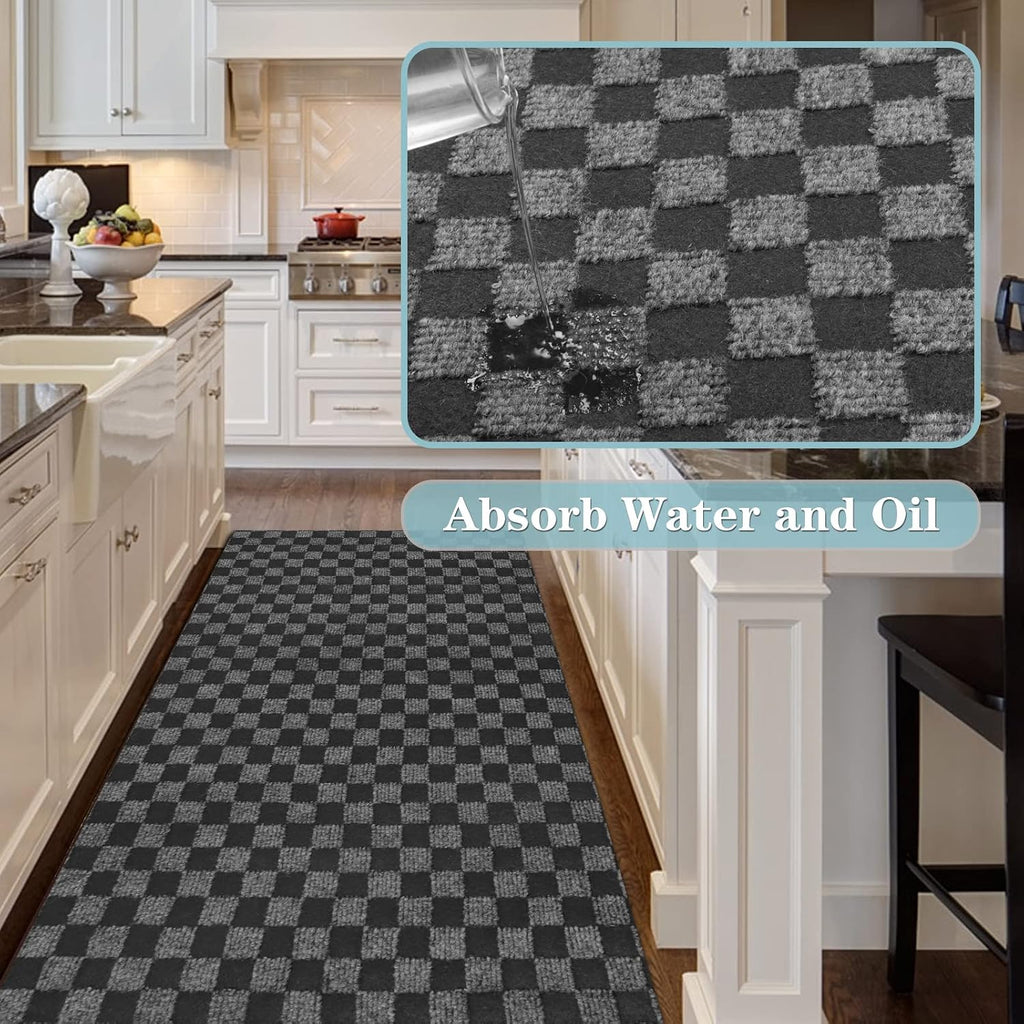 Runner Rug 3FT x 6FT, AYOHA 2'-82' Utility Carpet Runner Hallway Aisles Balcony Garages, Area Rugs with Non-Slip
