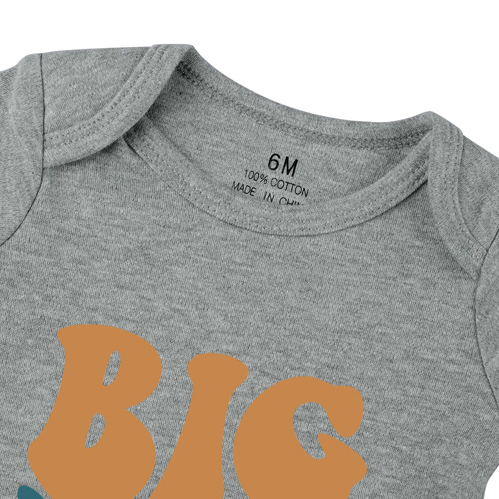 Brother Baby Bodysuit Big Bro Baby Bodysuits Promoted to Big Brother Babies Romper Boy Clothes