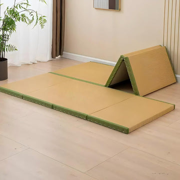 Foldable Japanese Tatami Mat: Natural Rush Grass Floor Mattress