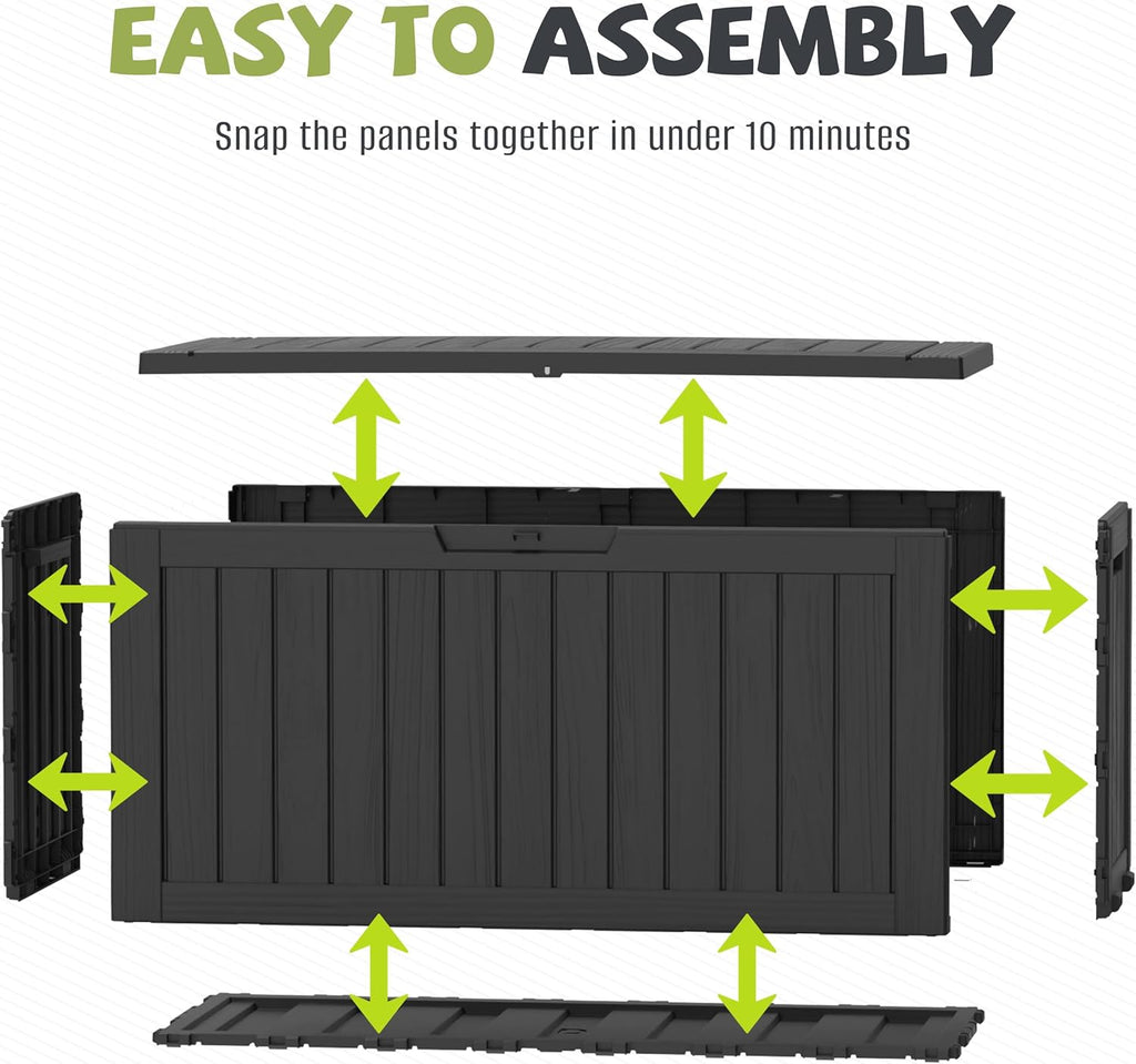 90 Gallon Outdoor Package Delivery Box with Lockable