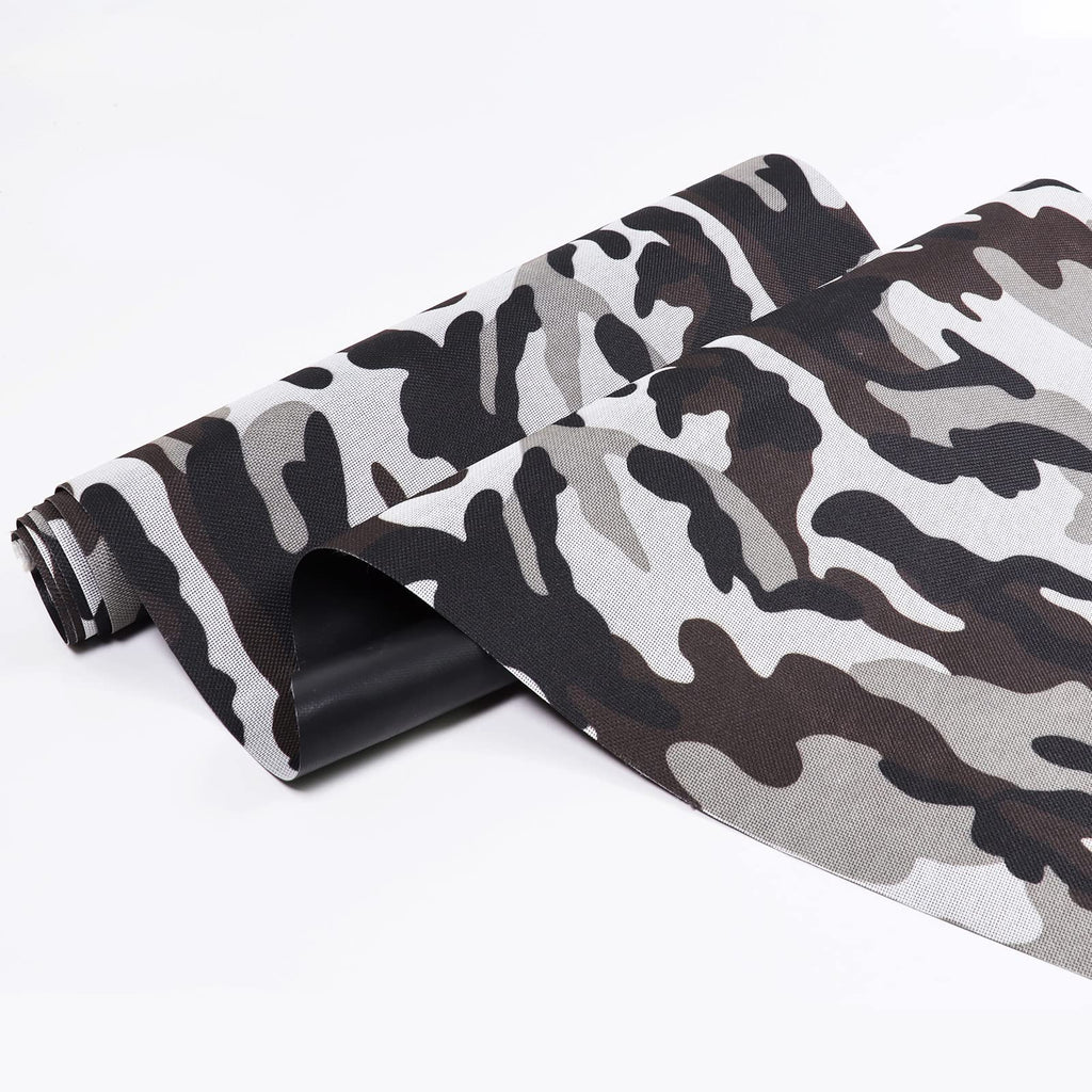 Marine Waterproof Canvas Fabric 600D Camouflage Material 60"×185"