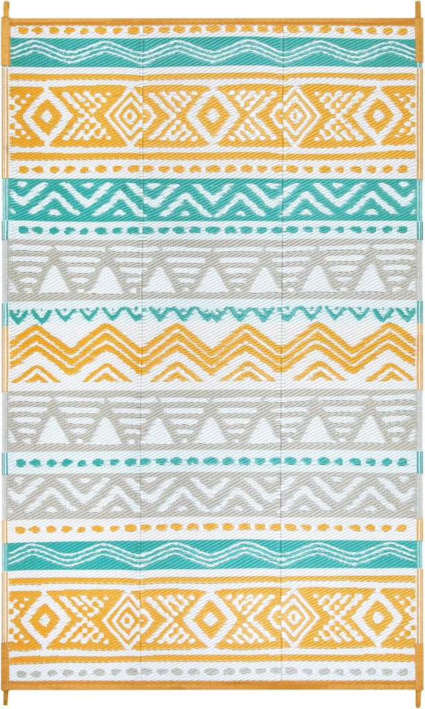 Outdoor Rug Waterproof, Outdoor Plastic Straw Camping Rug