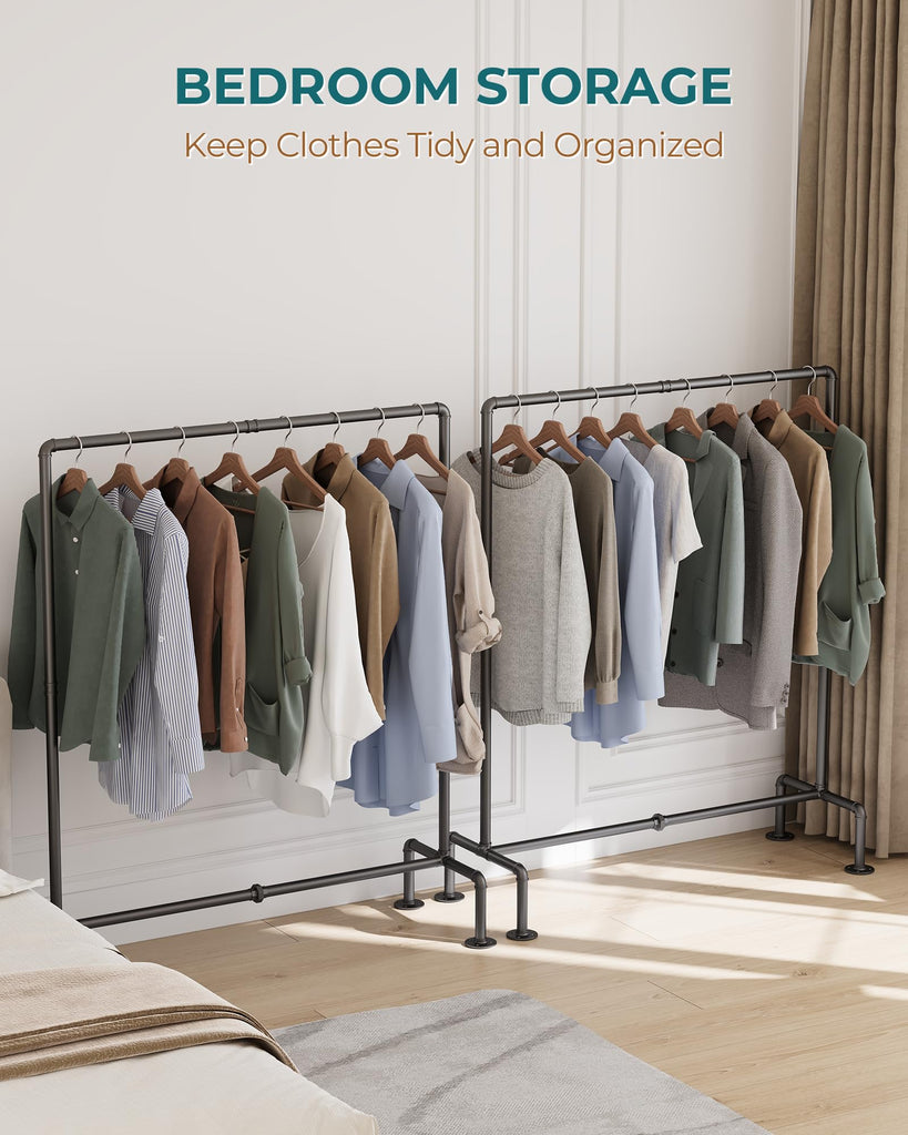 Clothing Rack, 2 Pack Heavy Duty Clothes Rack Freestanding