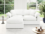 Cloud Modular Sectional Sofa, Oversized Convertible Modular Cloud Couch, Down Feather Filled Sectional Sofa Comfy Upholstered Deep Seat Couches for Living Room, Sofa Covers Washable & Replaceable A124-B0DJ7B5BLF