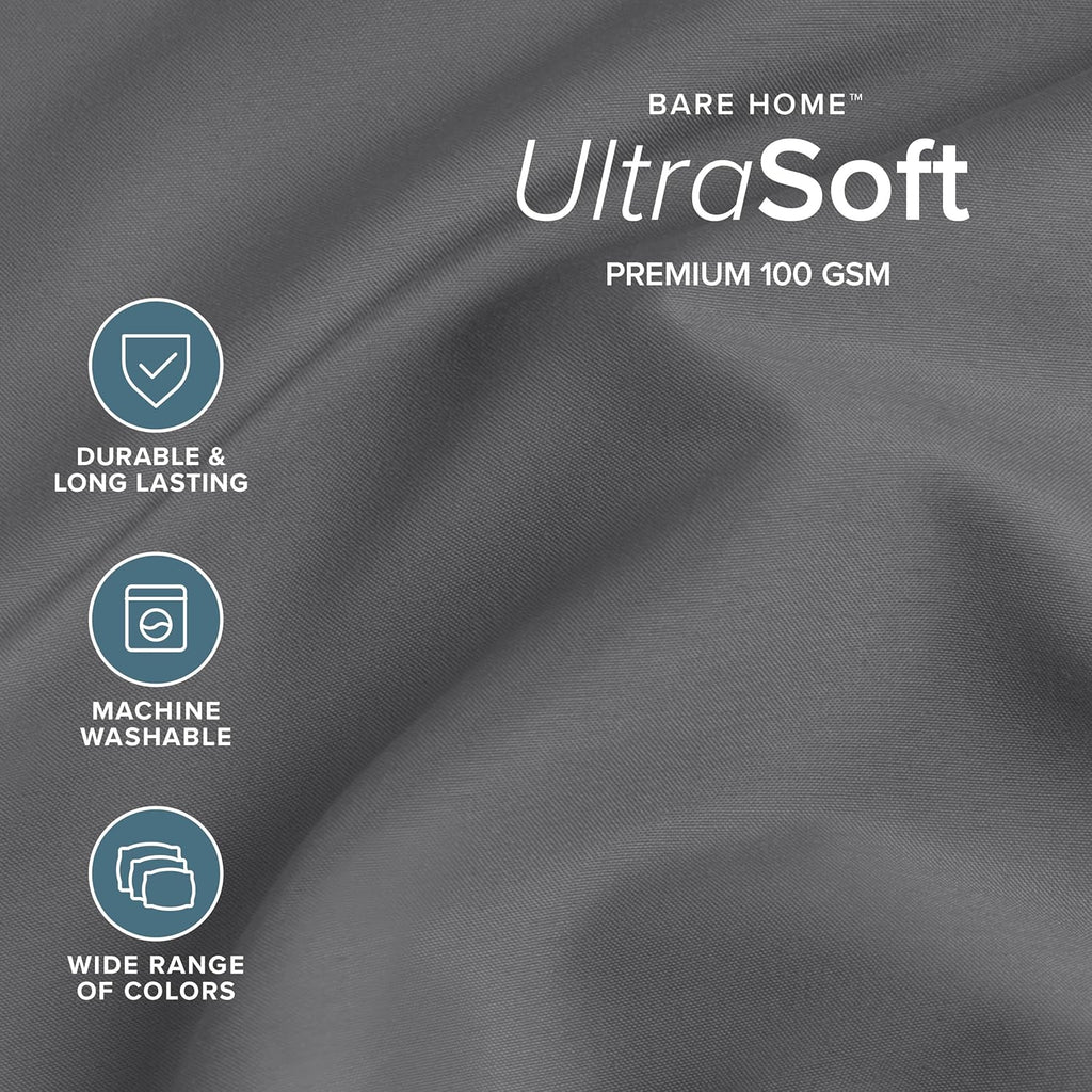 King Sheet Set - 1800 Ultra-Soft Microfiber King Bed Sheets - Double Brushed - Deep Pockets - Easy Fit - 4 Piece Set