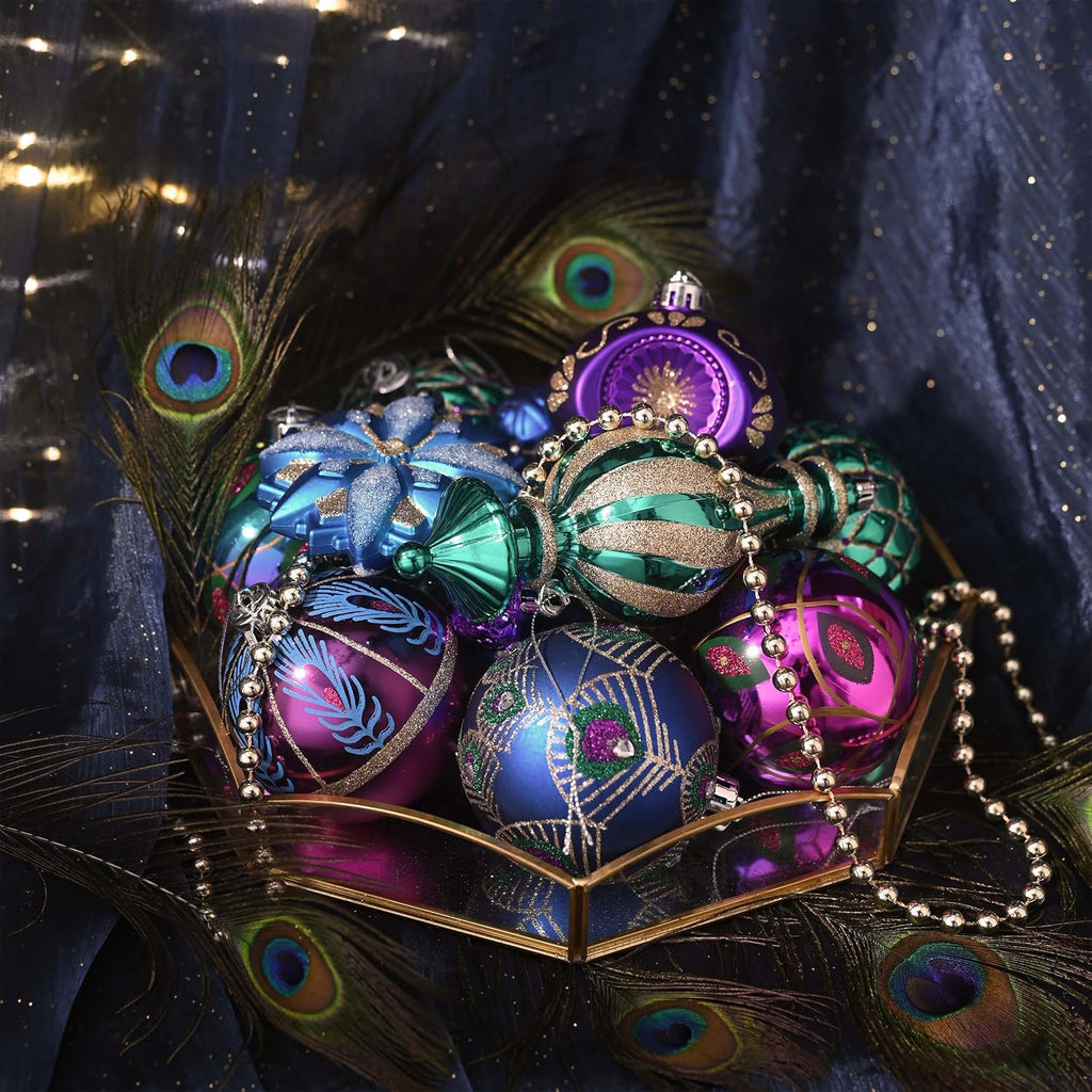 Christmas Ball Ornaments Tree Decorations Set - Set of 120