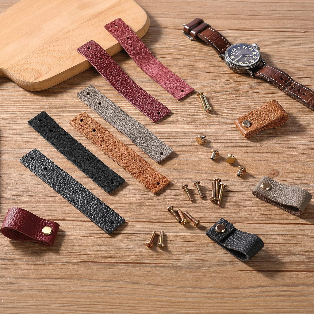 Leather Drawer Pulls, Leather Pulls