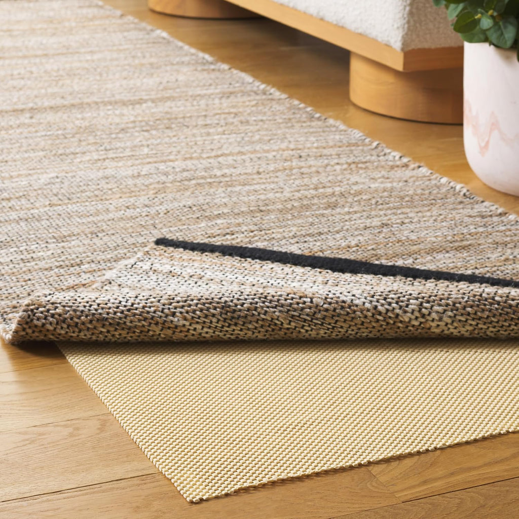 Non Slip Anti Skid Grippy Stay in place Rug Pad Under Carpet, Stable on all Hard Floors (12' Runner)