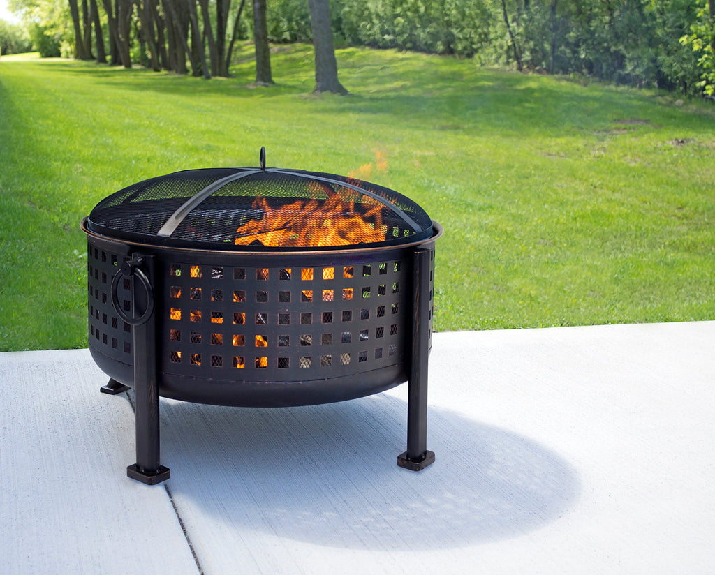 Langston 12" Deep Bowl Fire Pit