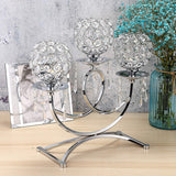3 Arms Crystal Candle Holders Bowls Tealight Candelabras Candlestick Candle Stand OrnamentsHome Decoration