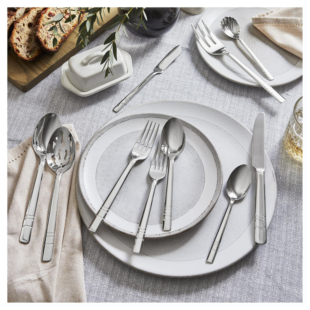 Madison Square 65-Pc Flatware Set, 18/10 Stainless Steel