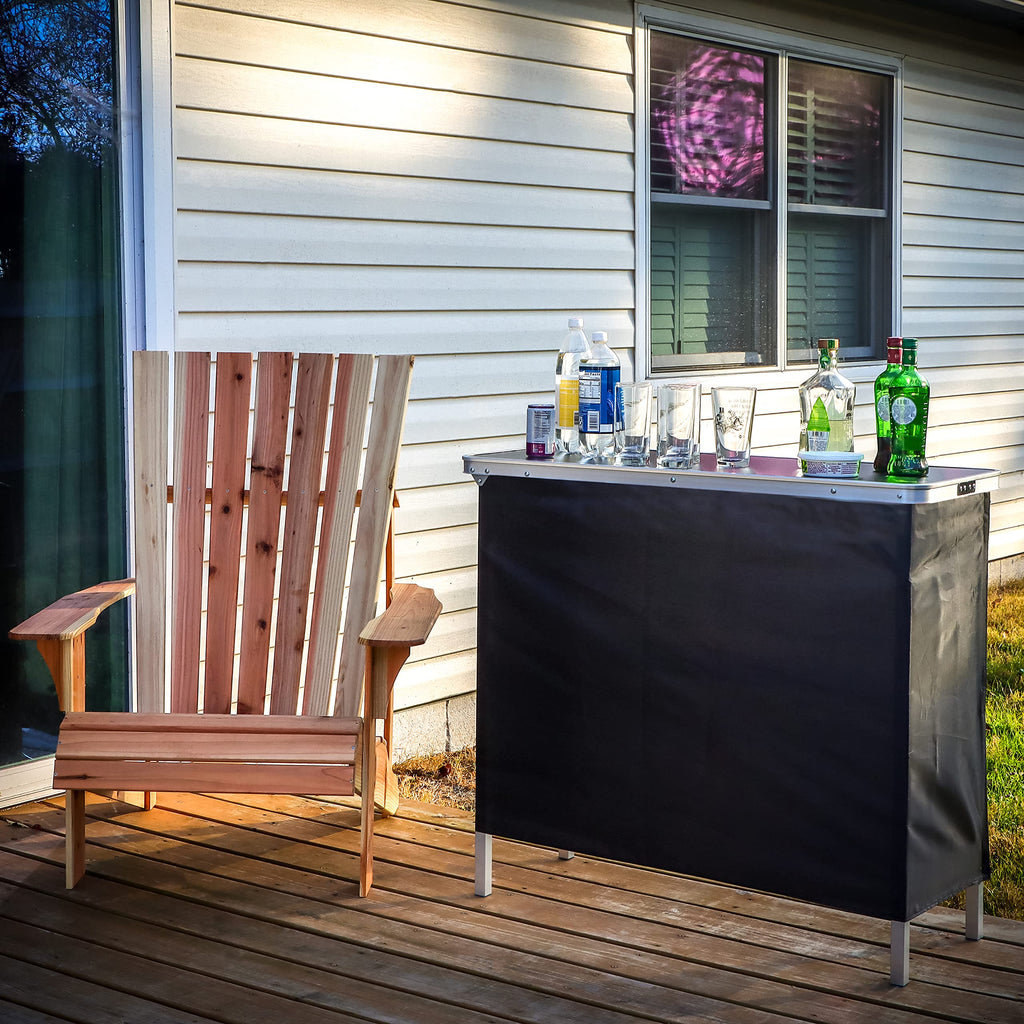 Portable Bar Table - Carrying Case Included