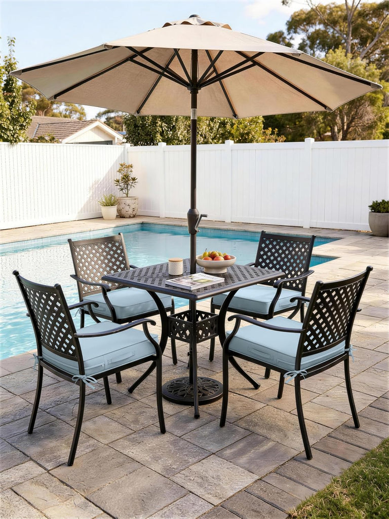 Outdoor Chair Cushions Patio Funiture Chair Seat Cushion 22 L X 22 W X 4 H Waterproof & Fade Resistant Square Sofa