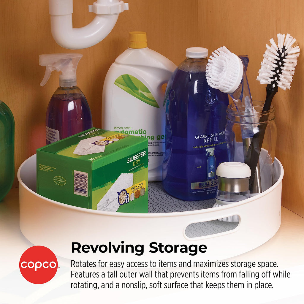 Non-Skid Lazy Susan Turntable Organizer 18-Inch