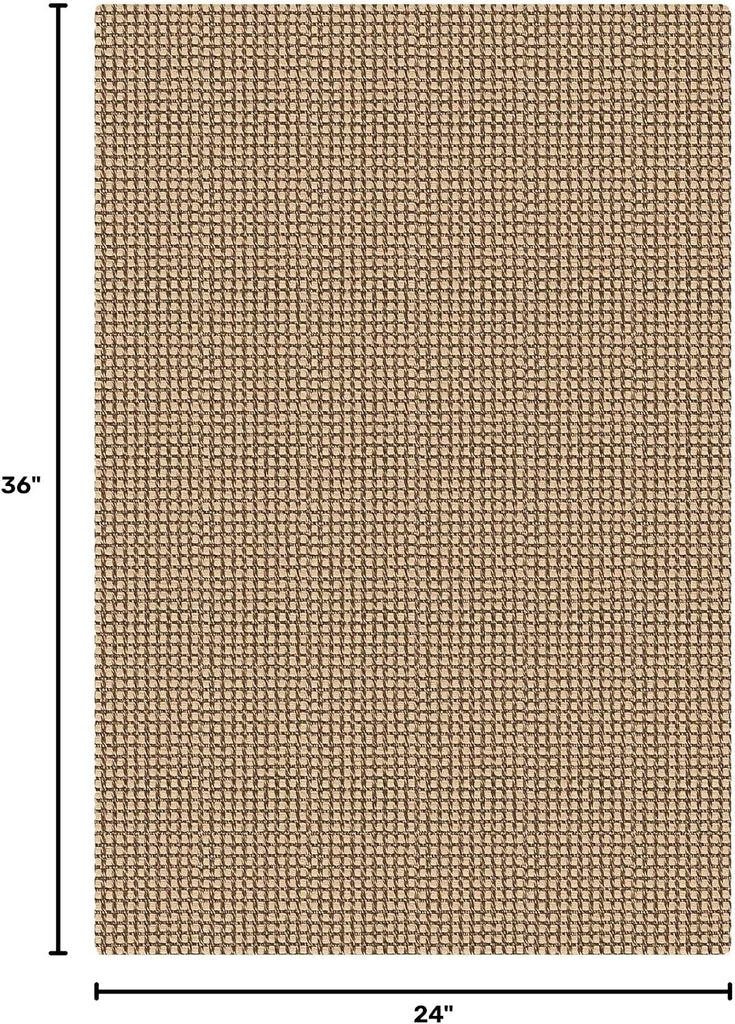 Indoor Door Mat 2x3 ft Small Area Rugs Washable Front Door Mat Non Slip Rubber Backed Entryway Rug Cotton Entrance