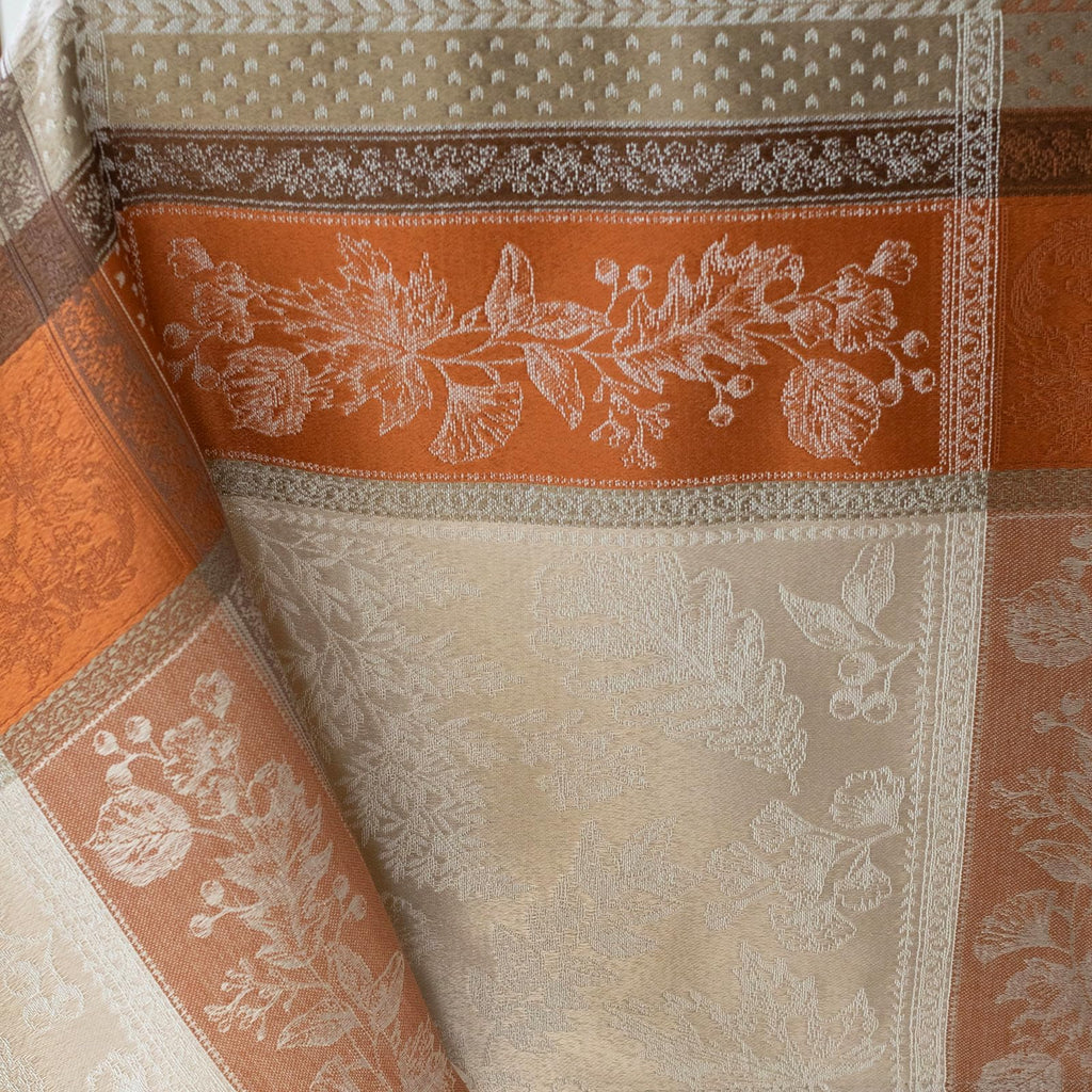 Heirloom Harvest Tablecloth (Terracotta 60"x 84" Rectangular)