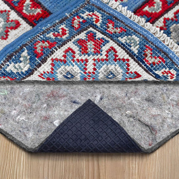 Lock - 9'x12' - 1/4" Thick - Felt + Rubber - Premium Non-Slip Rug Pad - Set of 108