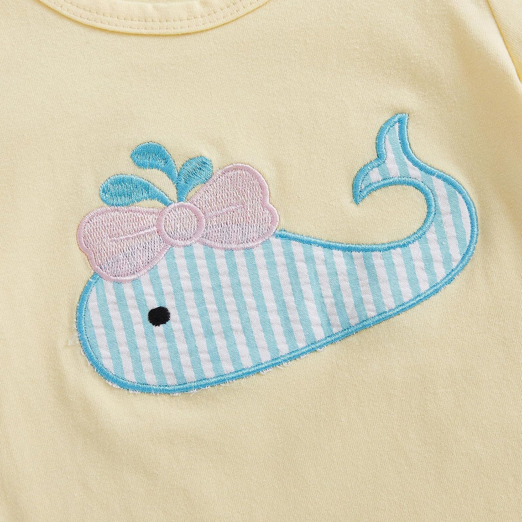 Toddler Baby Girl Summer Clothes T-Shirt Shorts Set Cute Outfits