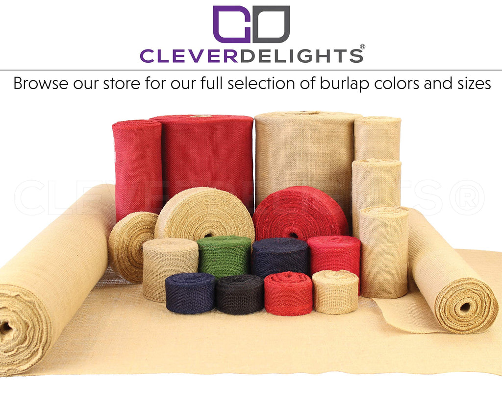 36" Premium Burlap Roll - 25 Yards - No-Fray Finished Edges